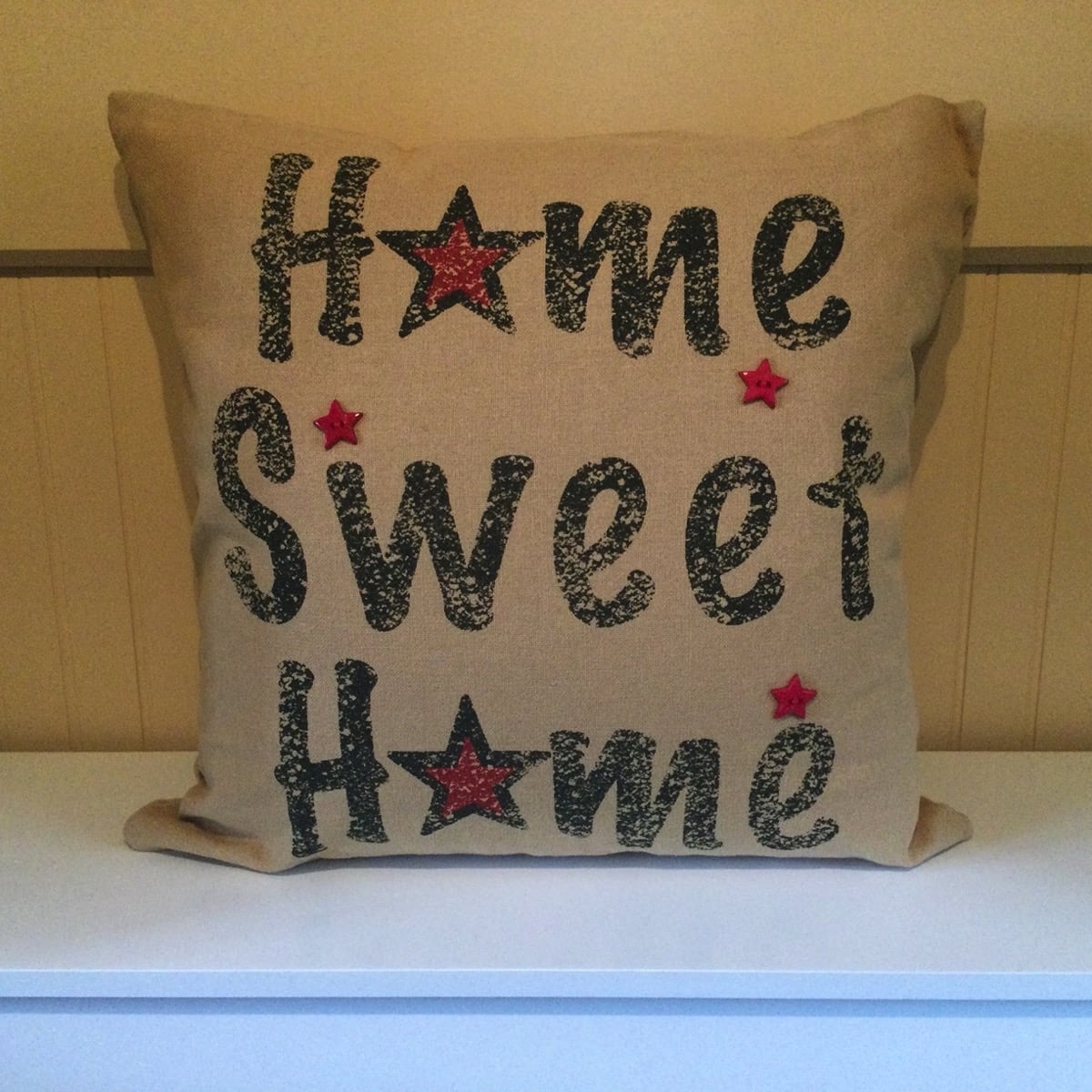 Home Sweet Home Decorative Pillow Primitive Dreams